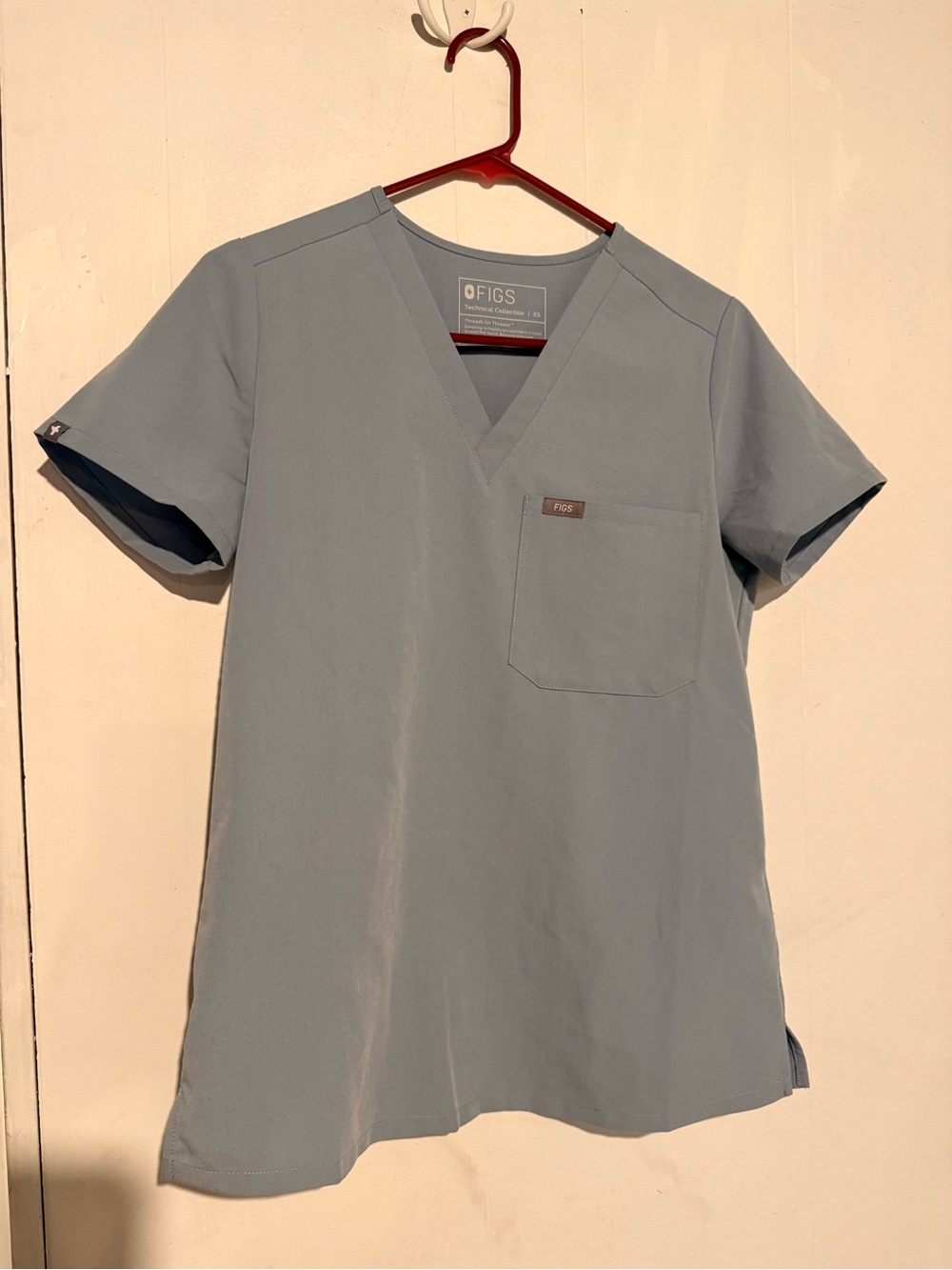 FIGS Women’s Medical Scrub Top - Light Blue